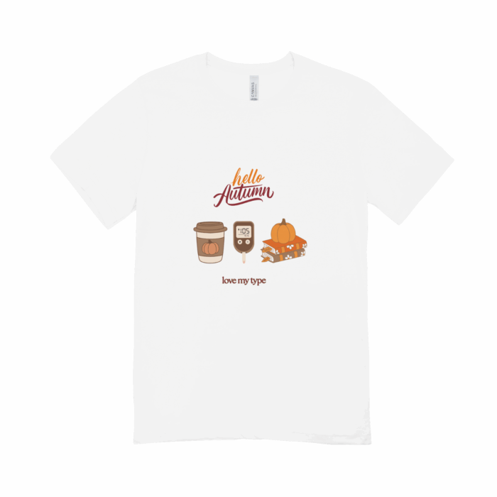 "Hello Autumn" fehér-póló