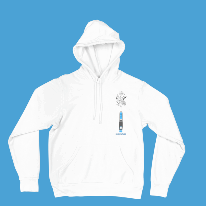 Inzulin virágos-pulóver