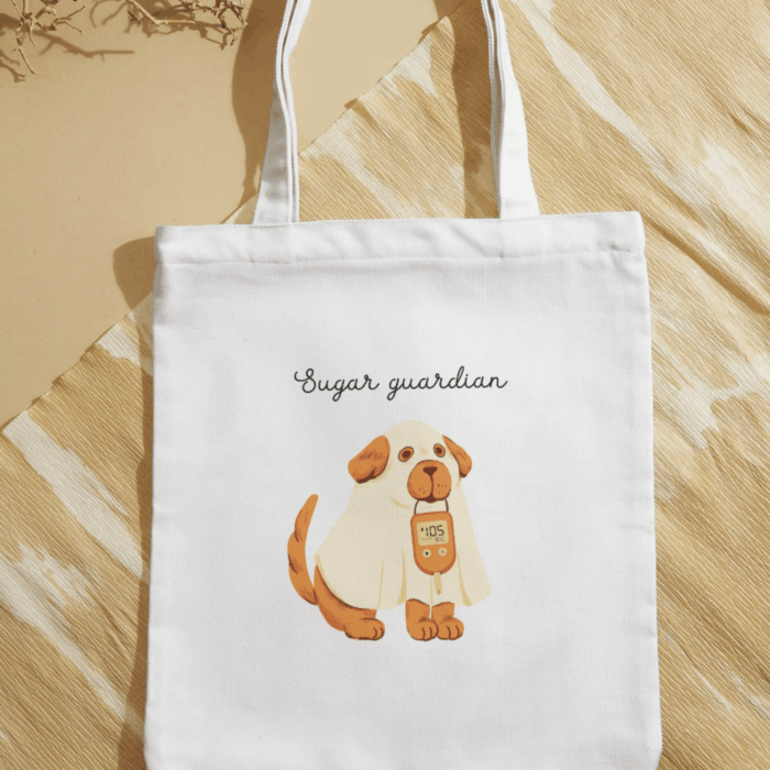 Halloweeni kutya vászontáska