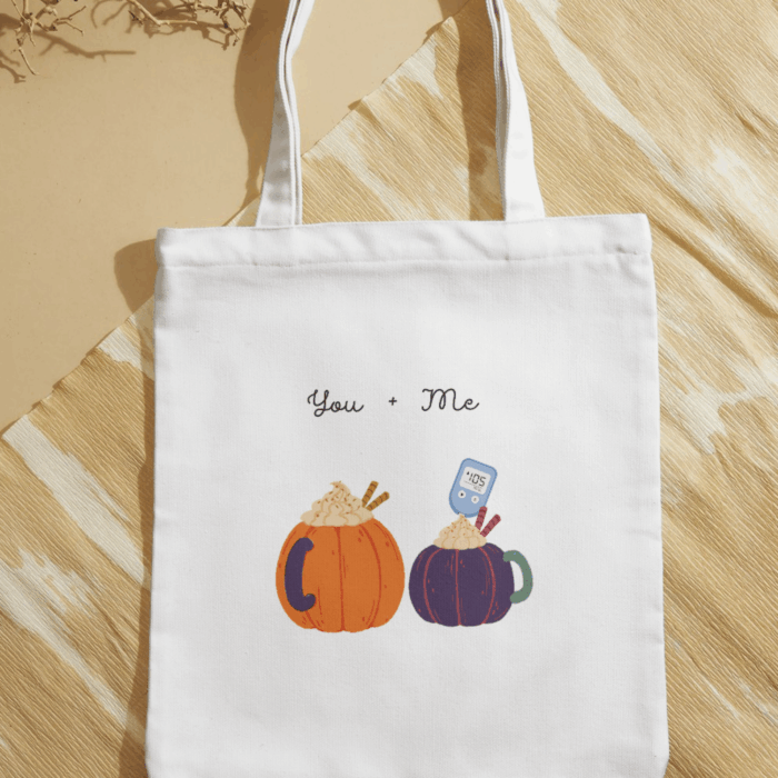 "You+Me" vászontáska