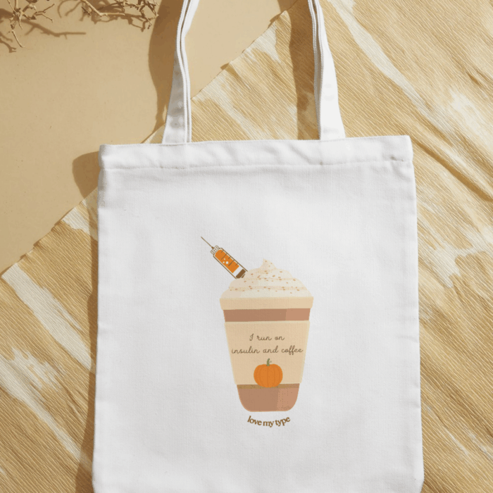 Pumpkin spice latte vászontáska