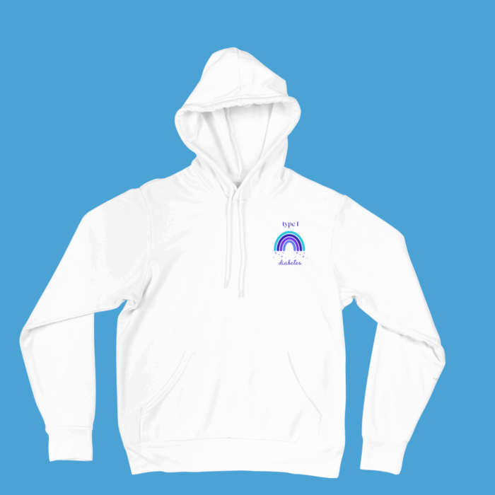 "Type1 diabetic"-pulóver