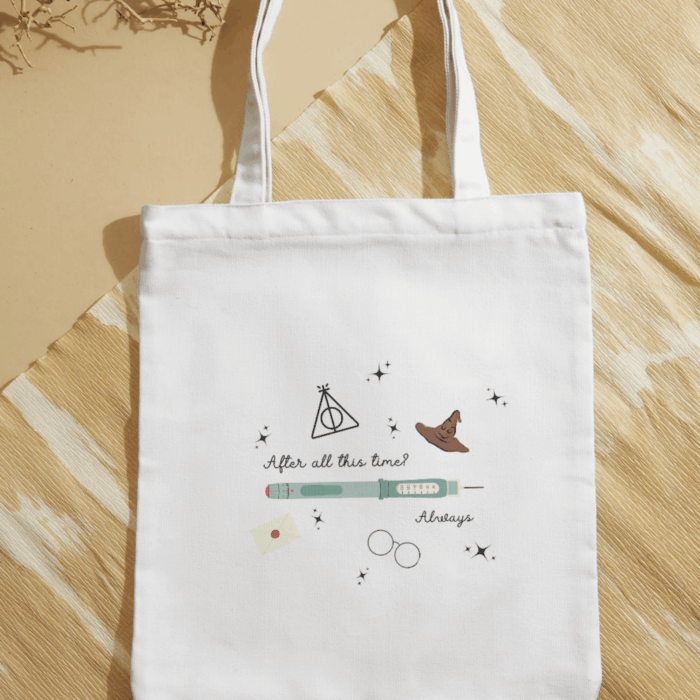 Harry Potter tematikájú vászontáska