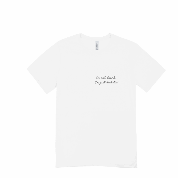 9. I’m not drunk, I’m diabetic! – póló