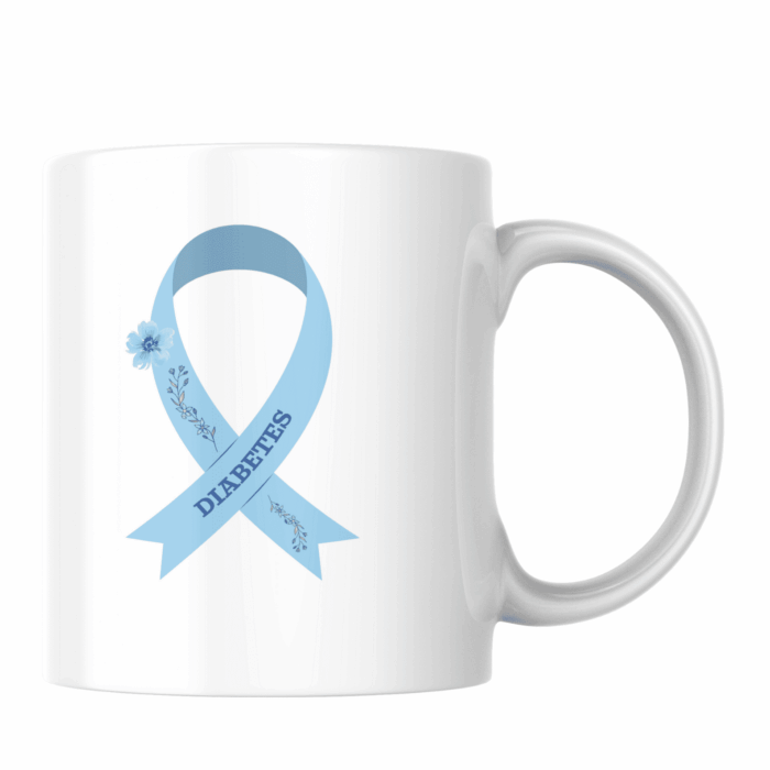 Diabétesz szalag-bögre