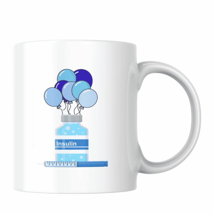 Inzulin lufi tűvel-bögre