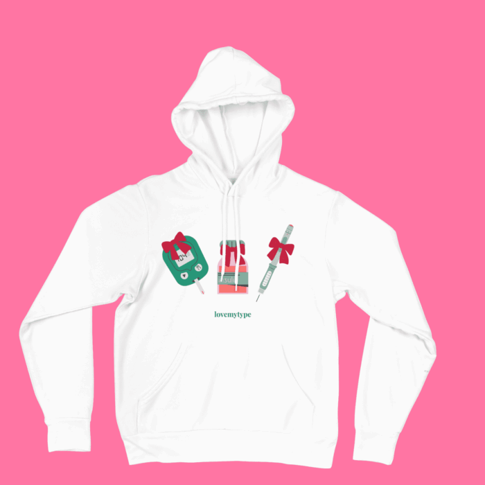 Diabetes gift-karácsonyi pulóver