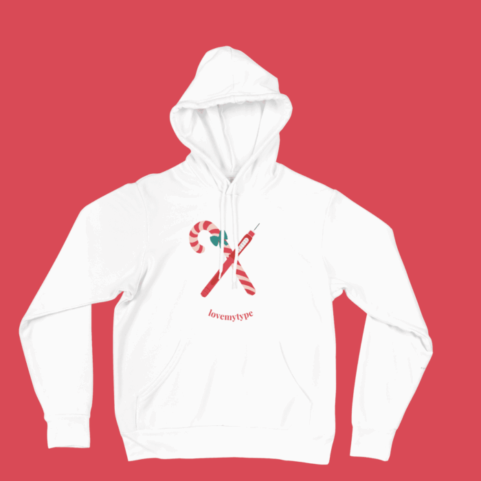 Candy cane-karácsonyi pulóver